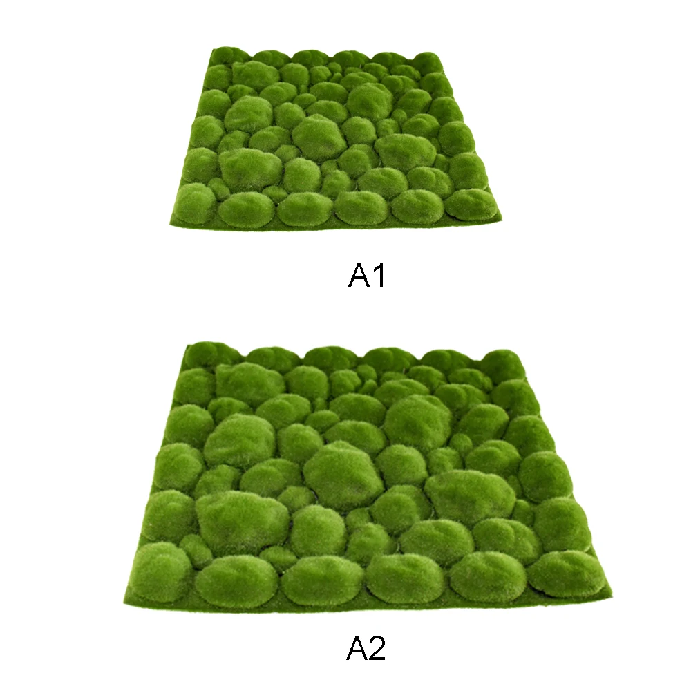 Искусственное растение газон искусственное для дома фон стены мох зеленое СОД