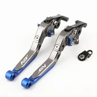 for kymco krv180 scooter accessories folding extendable left right brake levers with parking function