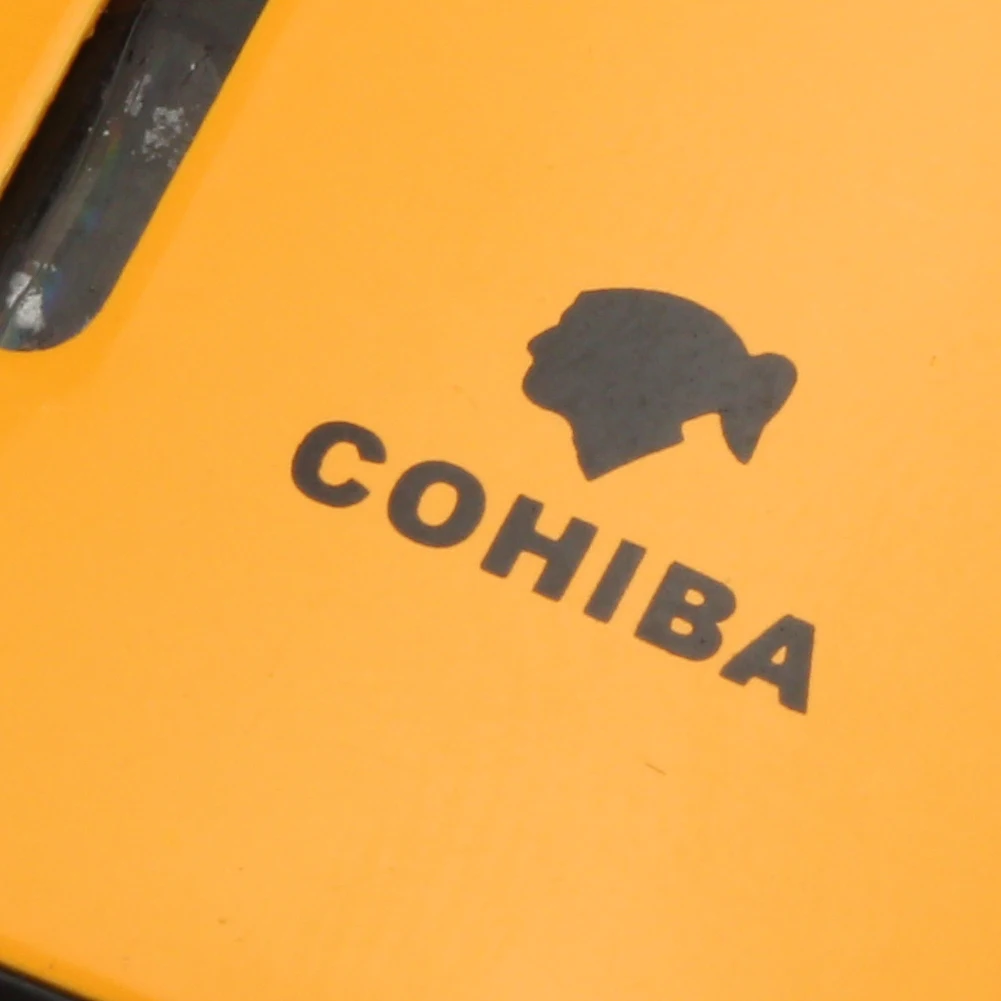 Зажигалка для сигар COHIBA 2 карманная газовая зажигалка ветрозащитные