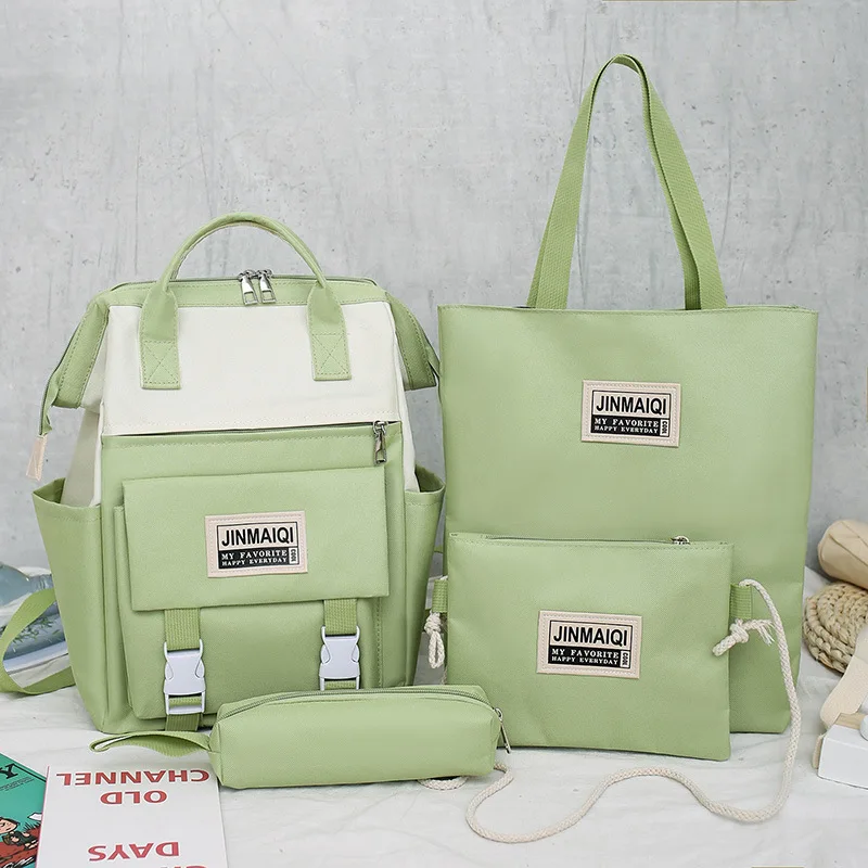 

4 in 1 Diaper Bag Backpack Multifunction Travel Back Pack Maternity Baby Changing Bags Large Capacity Waterproof fashion