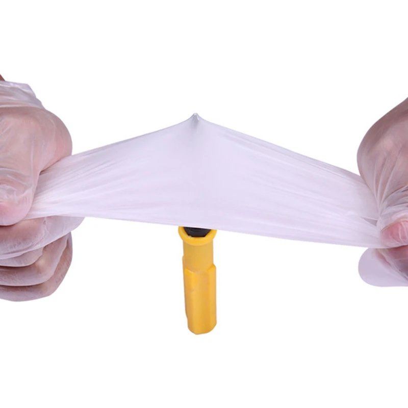 

100PCS Disposable Gloves Dishwashing/Kitchen/Work/Garden Gloves Universal for Left and Right Hand-S Palm Width 6-7cm