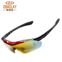 obaolay sp0871 outdoor mens and womens sports windbreak sand polarized riding goggles sports goggles cycling glasses