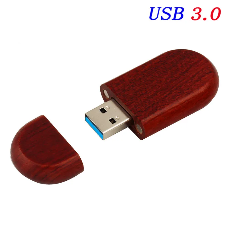 Redwood JASTER USB 3,0 поддерживает лазерную/цветную печать логотипа на заказ Деревянный u-диск 4 ГБ/8 ГБ/16 ГБ/32 ГБ/64 Гб/128 ГБ USB флеш-накопители - Цвет: Redwood