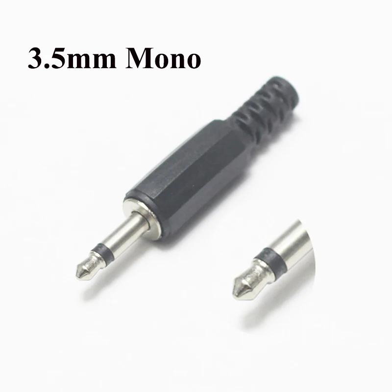 

Разъемы для штекера 2,5 мм, 3,5 мм, 6,35 мм