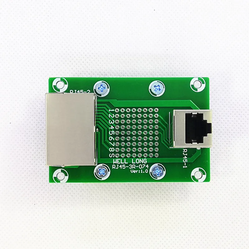 RJ45 8P8C Jack 1way передача 2 way Breakout Board клеммный блок разъем.|Клеммные колодки| |