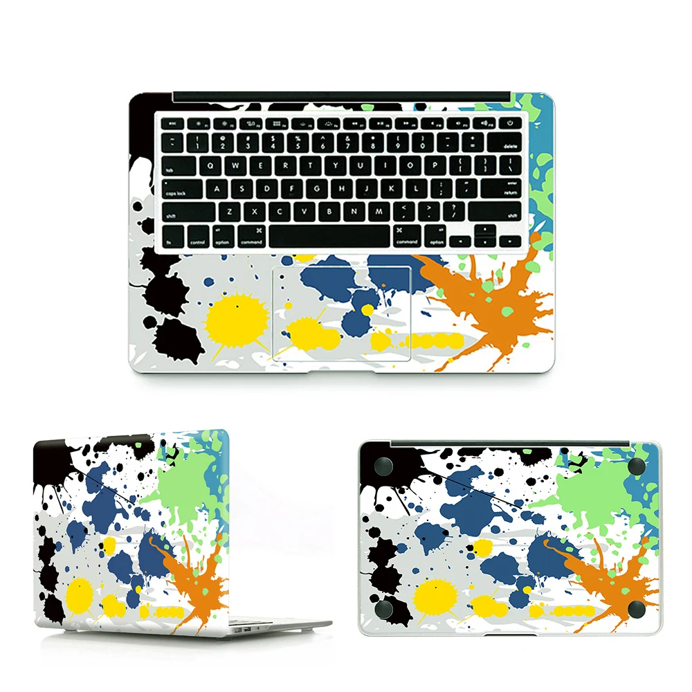 HRH 3 в 1 чехол с наклейкой на ноутбук для Apple Macbook Air Pro 11 12 13 15 дюймов защитный оптовая