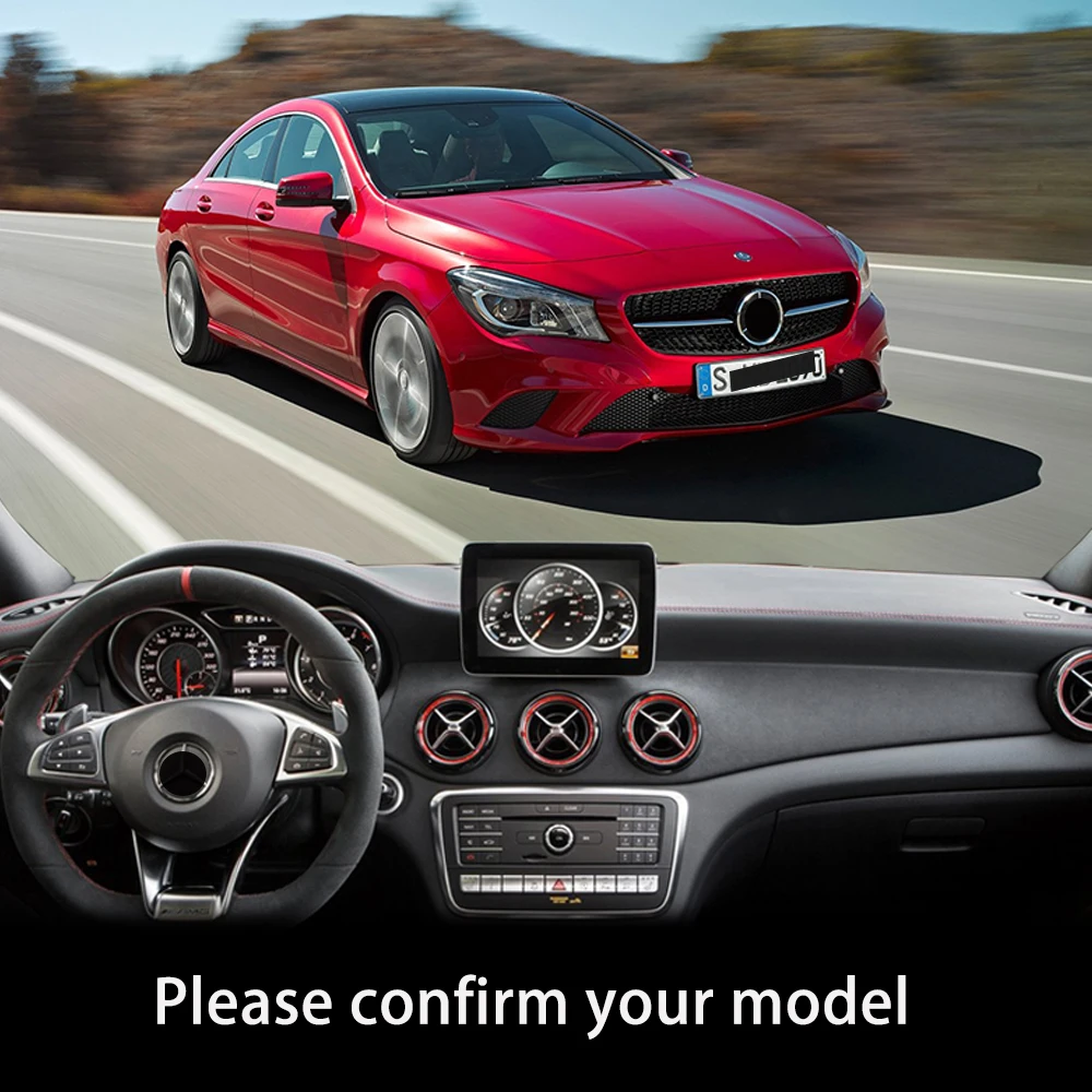 Противоскользящий коврик для Mercedes Benz CLA C117 2013 ~ 2019 накладка на приборную панель