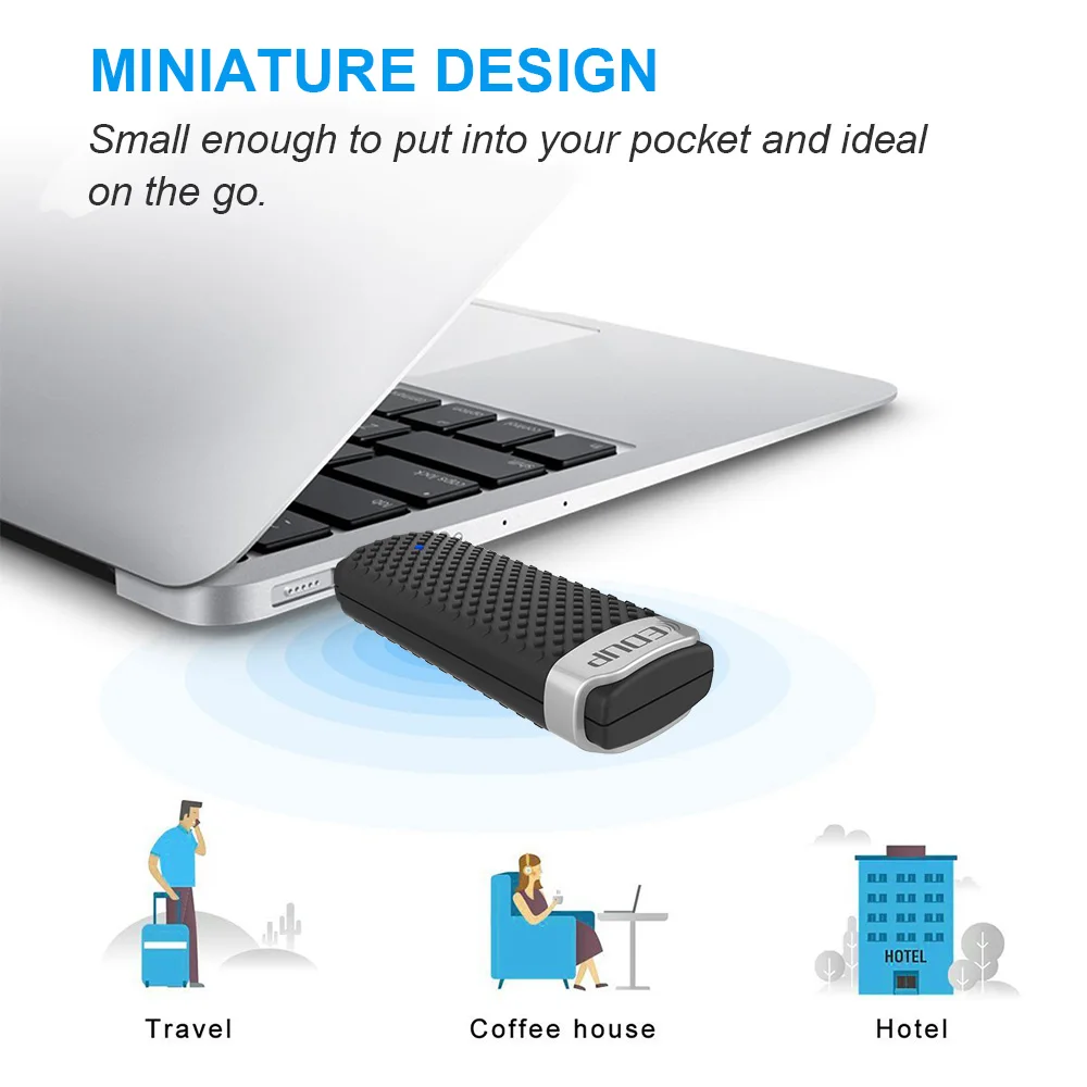 USB Wi Fi адаптер EDUP 1200 Мбит/с 3 0 Мбит/с|Сетевые карты| |