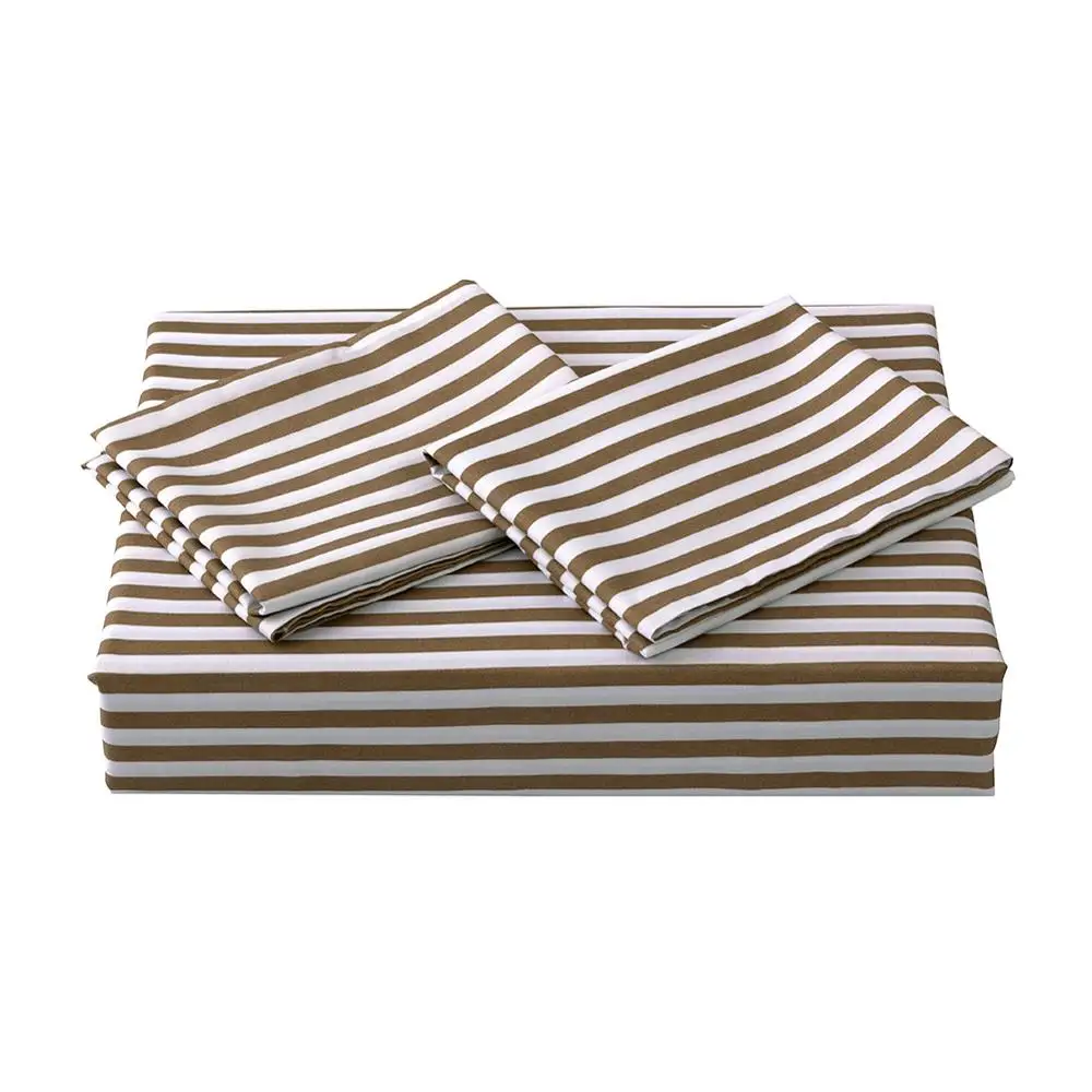 

Bedding Set Brown Linen Duvet Cover Set Pillowcases Lattice Bed Clothes Comforter Bedding Set Nordic Decor Bed Set