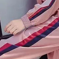 

Sports suit female autumn 2021 new Korean fashion Hong Kong flavor hip-hop fashionable casual wear two-piece suit