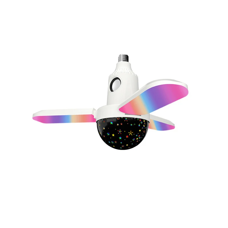 

Вращающийся цветной светодиодный сценический светильник Рождество KTV вечерние НКА DJ диско Эффект хрустальный шар Bluetooth звездное небо крышк...