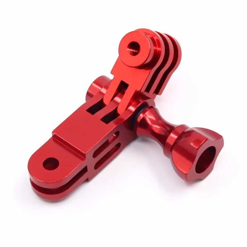 2 шт. CNC алюминиевый сплав трехходовой поворотный кронштейн адаптер для GOPRO Hero 1 3 + 4