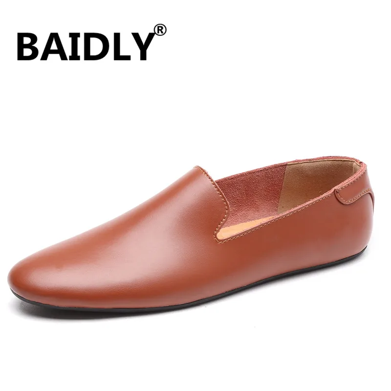 Кожаная обувь ручной работы для мужчин и женщин Дышащая Мужская повседневная