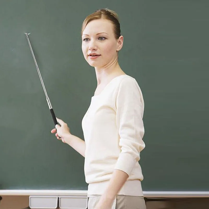 

Стрелка в форме руки Выдвижная телескопическая Выдвижная ручная указка белая Классная доска указатель