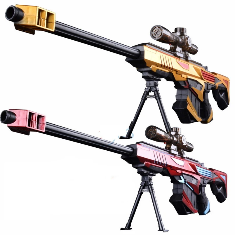 Наружный инфракрасный пистолет с мягкими пулями игрушка для детей снайперская