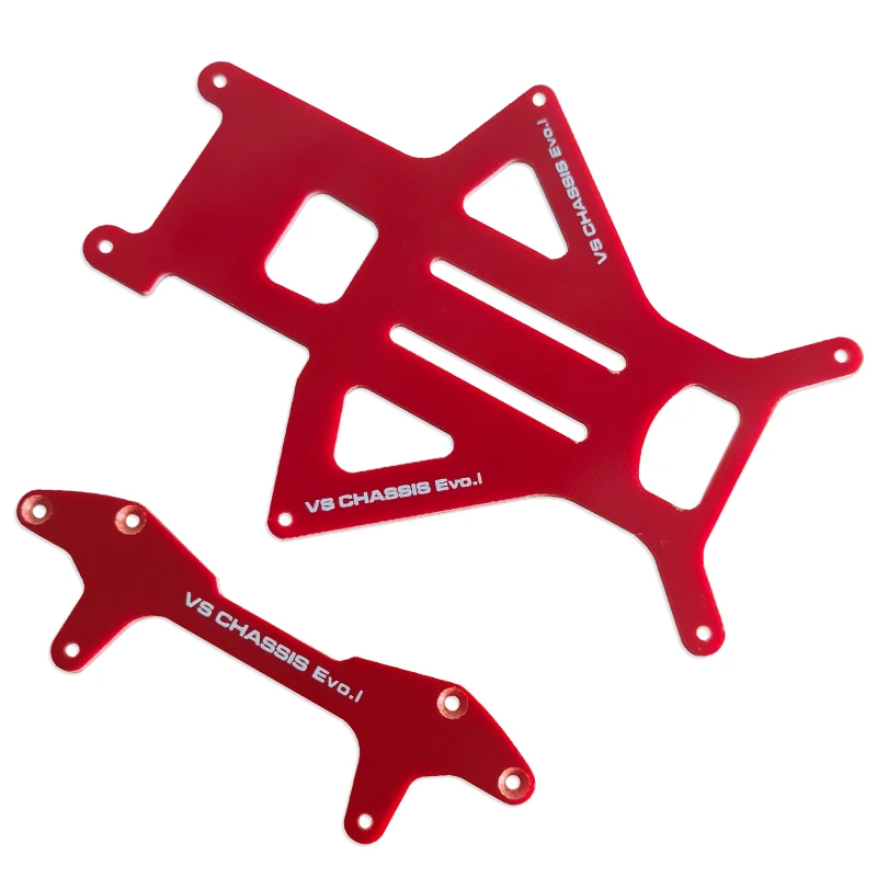 VS EVO Chassis 1.5mm Class Fiber EVO.1 94734 for Tamiya Mini 4WD Racing Car Model Spare Parts | Игрушки и хобби