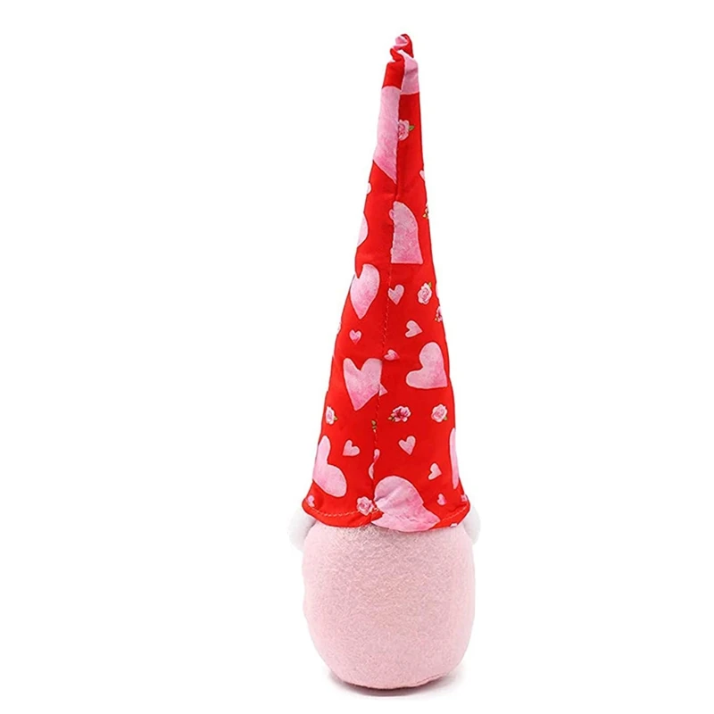 

2021 Hot Valentine's Day Tomte Gnome Decorations Swedish Gnome Plush Dolls Handmade Gnome 57BB