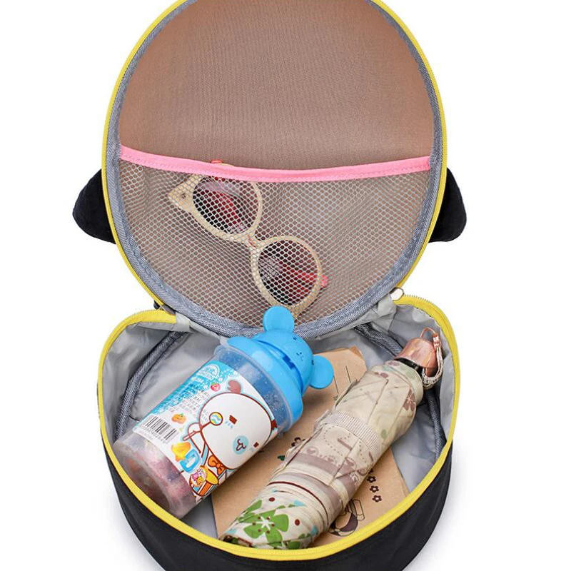 Ортопедический Детский рюкзак с 3D-принтом пингвина Детская школьная мини-сумка