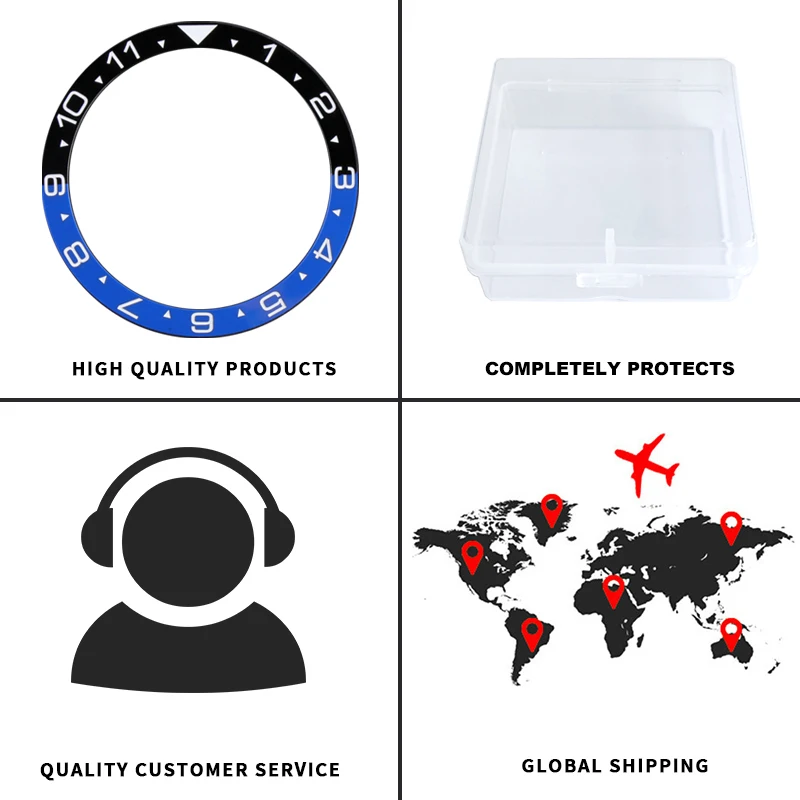 Алюминиевая Вставка с безелем 38 мм для японских часов проспект пади черепаха