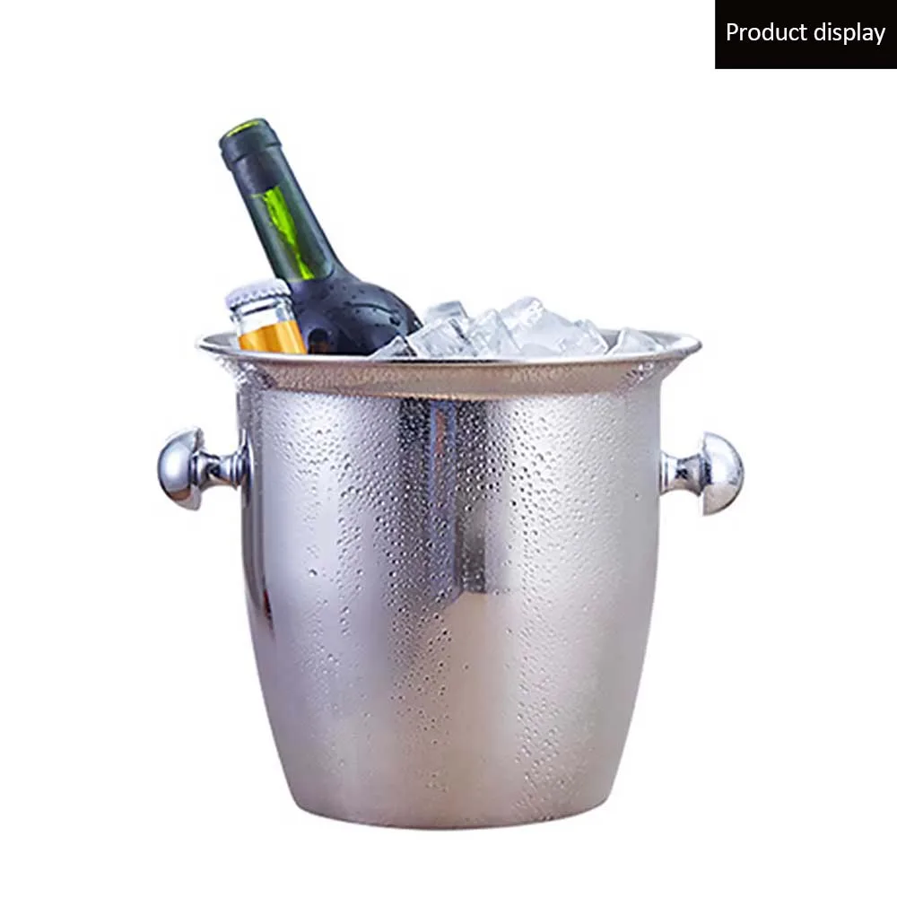 2L/5L Нержавеющая сталь утепленное красное вино льда-ведро охладитель коробки