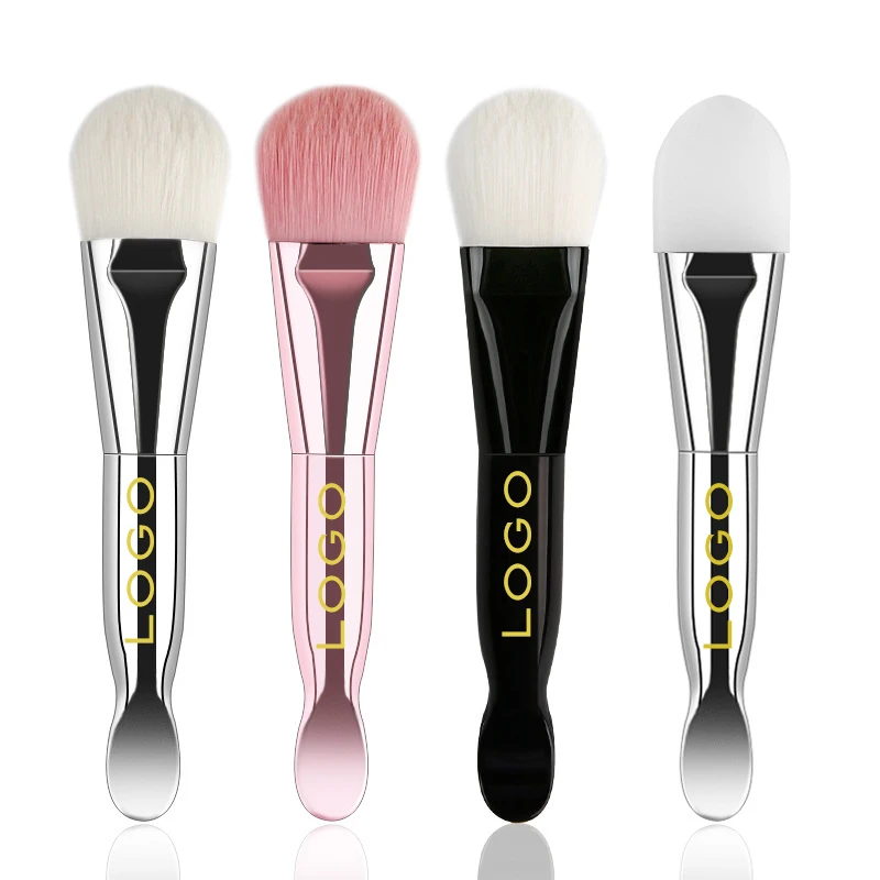 

Custom Label Facial Mask Makeup Brushes Double-Headed Soft Hair Diy Mud Stirring Cosmetics Make Up Brush Beauty Skin Care Tools