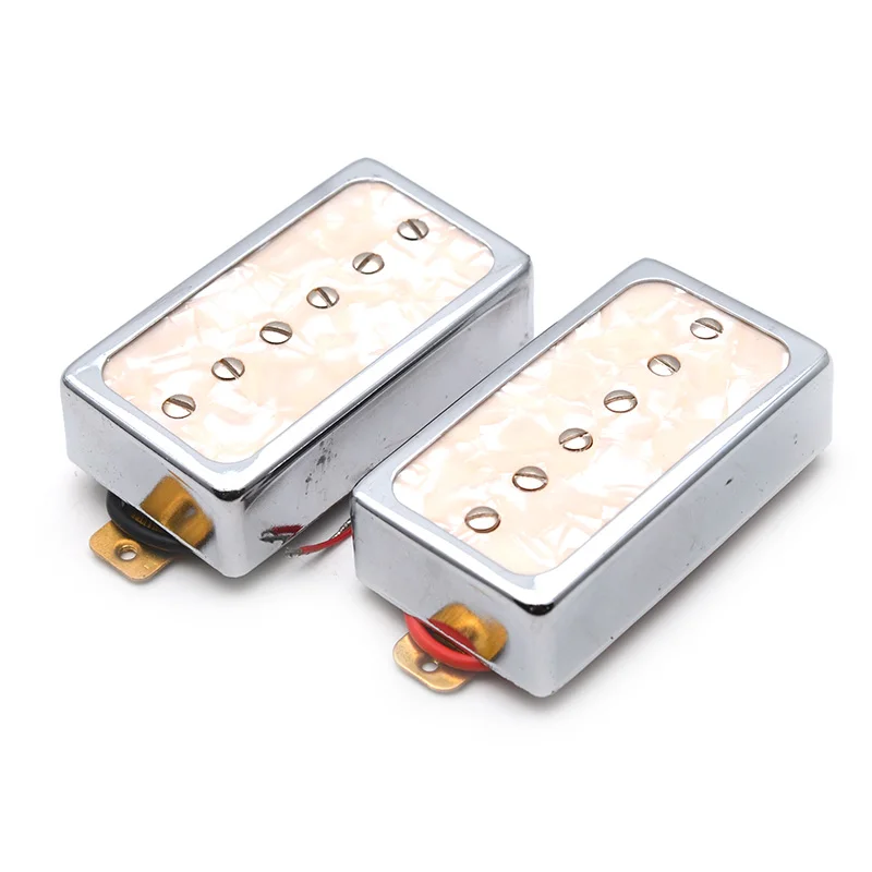 O стиль открыть одной катушки Пикап 6 отверстие 52 мм шеи/мост для LP гитары хром с