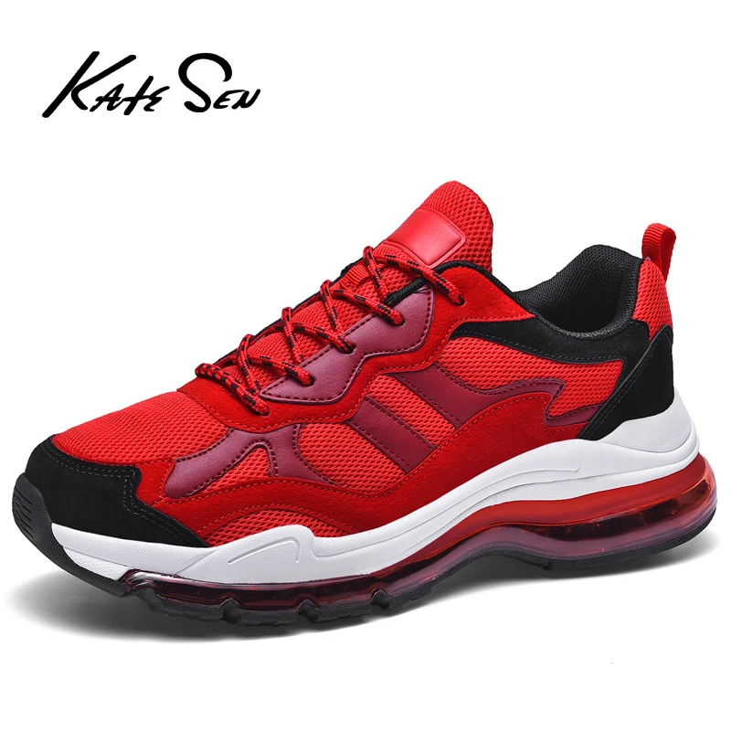 KATESEN Men Sneakers Fashion Casual Shoes Designer Mens Top Quality Comfortable Lightweight Males Sport | Обувь