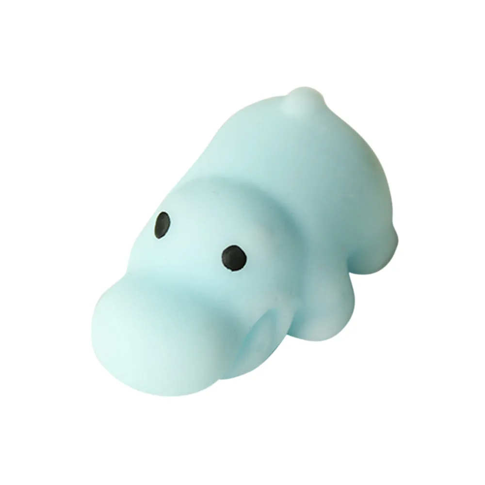 

1pc Tpr Hippo Mochi Squishy Toy Kawaii Simulation Animal Scented Slow Rising Stress Relief Toys Funny Kids Christmas Gift#fs