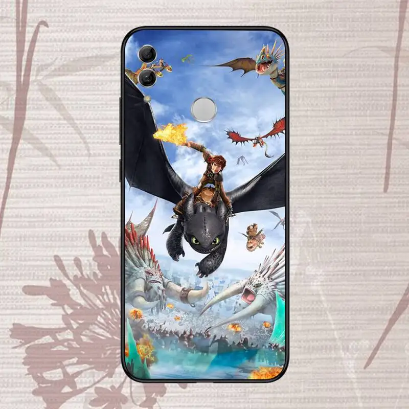 

Toothless Train Your Dragon Phone Case For Huawei Honor 7C 7A 8X 8A 9 10 10i Lite 20 NOVA 3i 3e