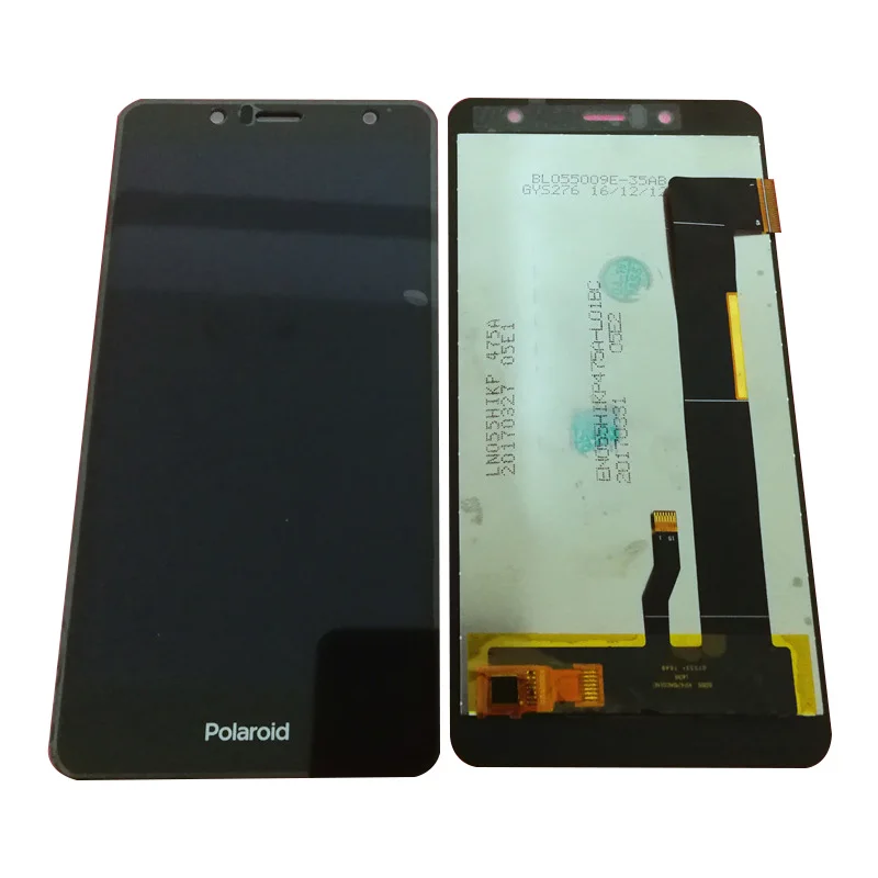 Белый сенсор для Polaroid COSMO Q5s P5525A ЖК-дисплей сенсорный экран стеклянная панель дигитайзер монтажный Модуль Замена Полный