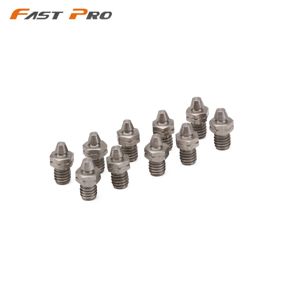Болты с зубцами M4 * 0 7 10X для KTM CRF YZF WRF KXF KLX RMZ RMX DRZ Aftermarket CNC ножной Peg Pesdal Rest MX Enduro|cnc foot