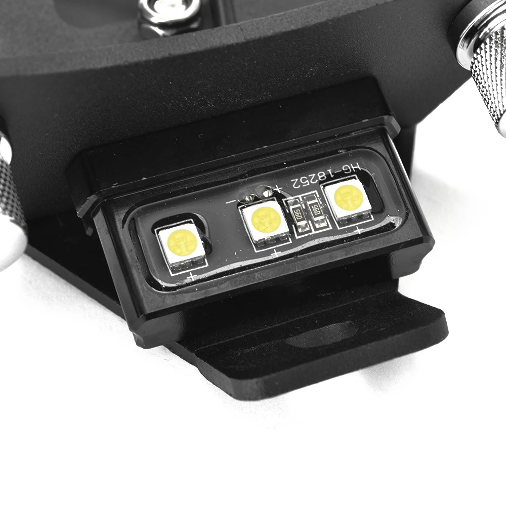 Мотоцикл номерной знак держатель кронштейн с светодиодный свет для Aprilia RSV4/R 2009 2010