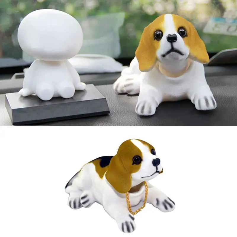 Симпатичные игрушки с вращающейся головой украшение для автомобиля