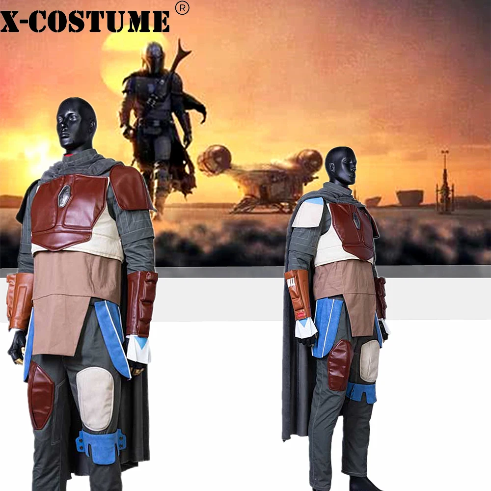 X COSTUME костюм мандалор косплей реквизит копия маски ESB 1 комплект Рождественский