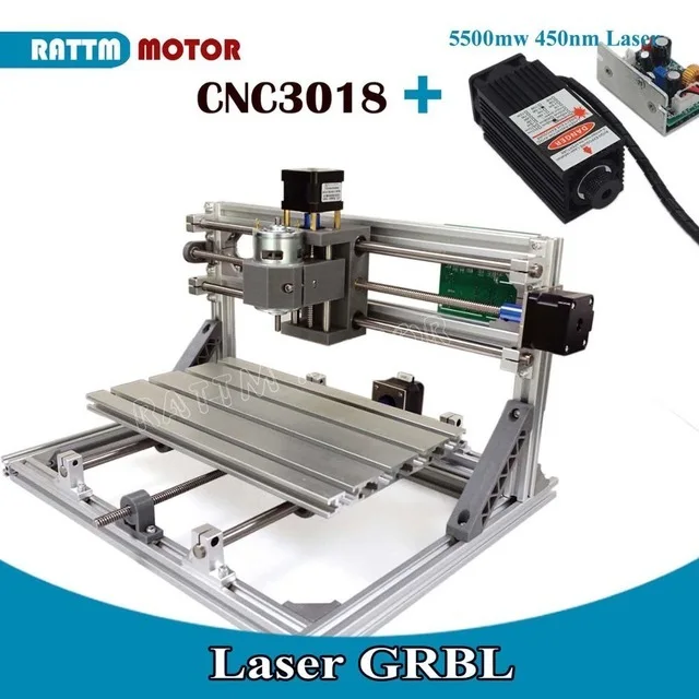 

3018 CNC GRBL control Diy CNC Router machine 30x18x4.5cm,3 Axis Pcb Pvc Milling machine Wood Router laser engraving