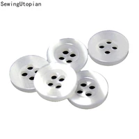 100pcs round resin buttons sewing tools decorative 4 holes button scrapbooking garment diy for children clothes accessories