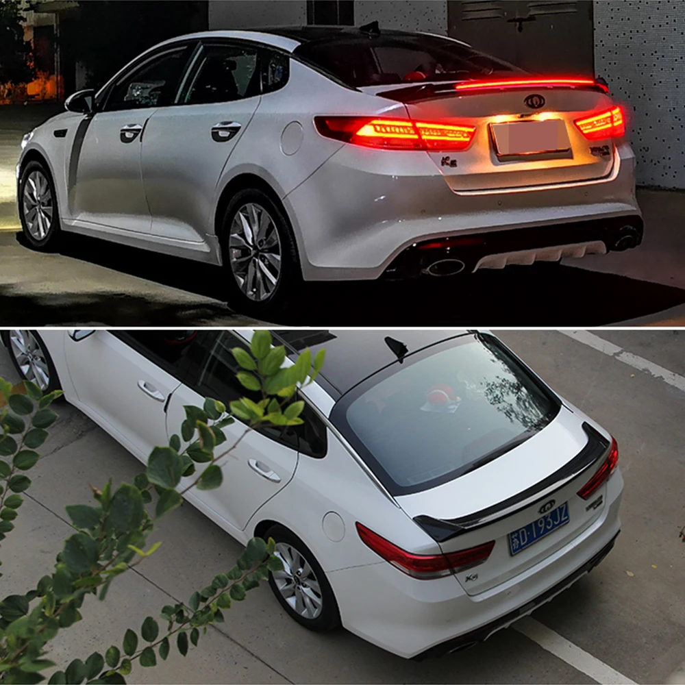 Для Kia Optima K5 2016 17 18 19 2 0 Задняя Крышка багажника спойлер крыло Автомобильная