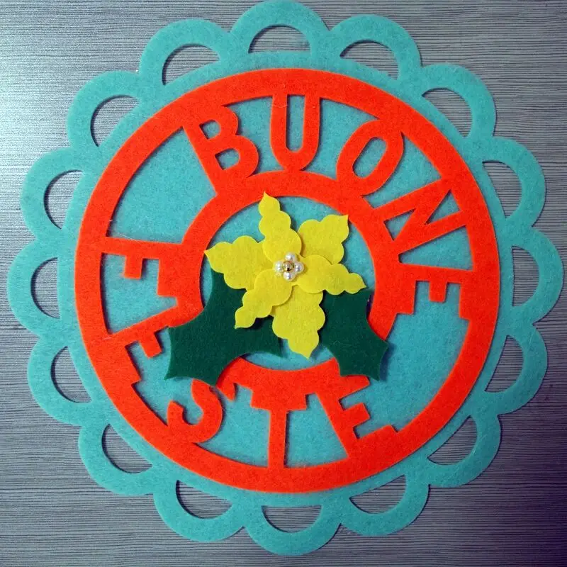 

Round letter flower Metal Cut Dies Christmas Stencils For DIY Scrapbook Paper Card Decorative Craft Embossing Die Cuts