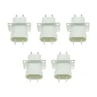 Запасные части для электронной микроволновой печи, вилка магнетрона, 4 контакта филамента, конвертер для микроволновой печи