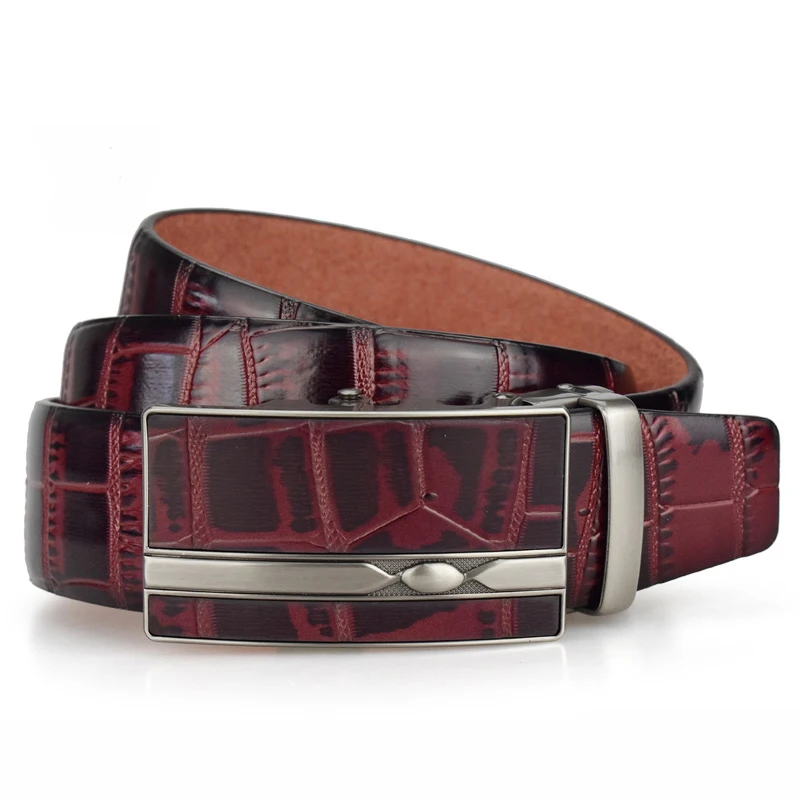 Men's Alloy Automatic Belt Buckle High quality metal buckle men's business casual Belts for width 35mm Belt