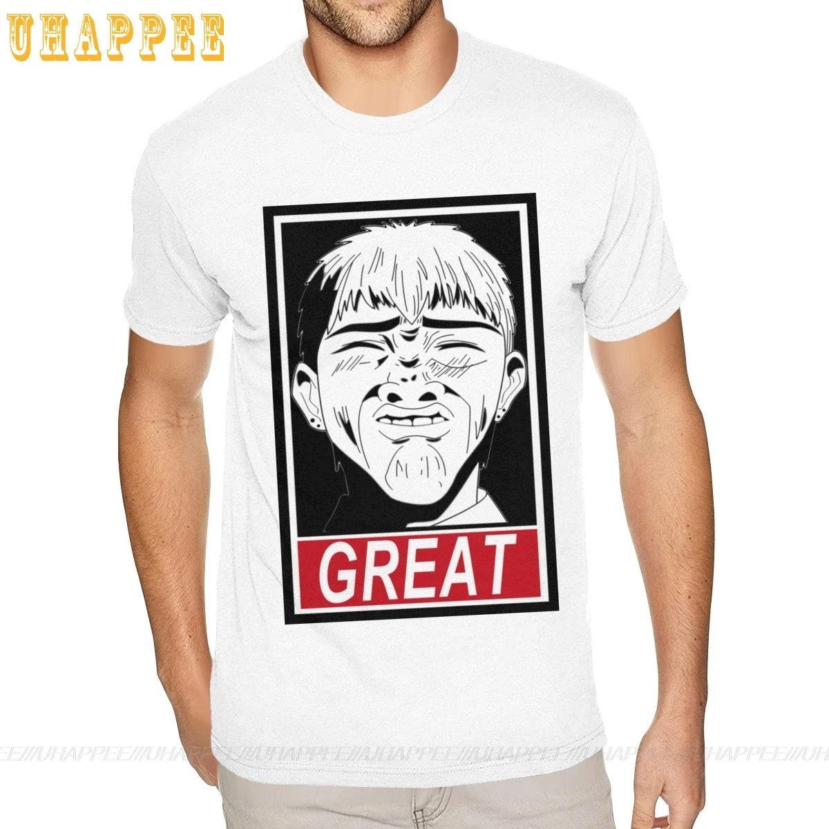 Топ GTO Great Teacher Onizuka футболки белая футболка для мальчиков 6XL|Мужские футболки| |