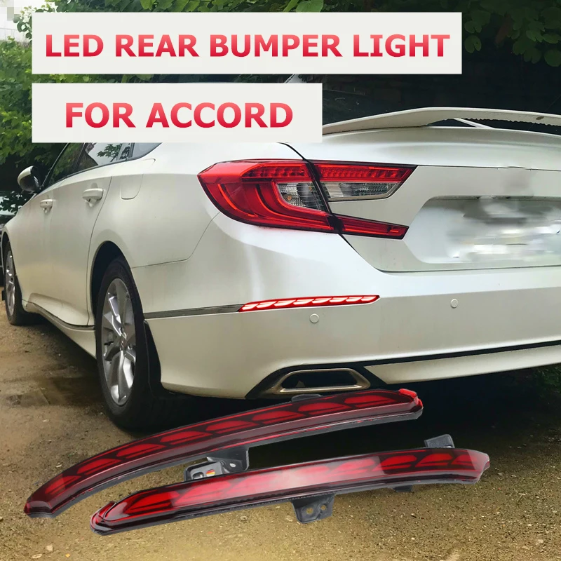 Автомобильные светодиодный ные Противотуманные фары для заднего бампера стоп