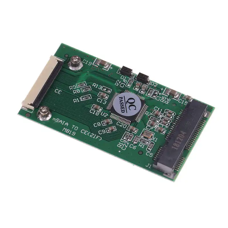 Мини Msata Pci E 1 8 дюйма Ssd до 40 Pin Zif Ce кабельного адаптера конвертера карты|Платы