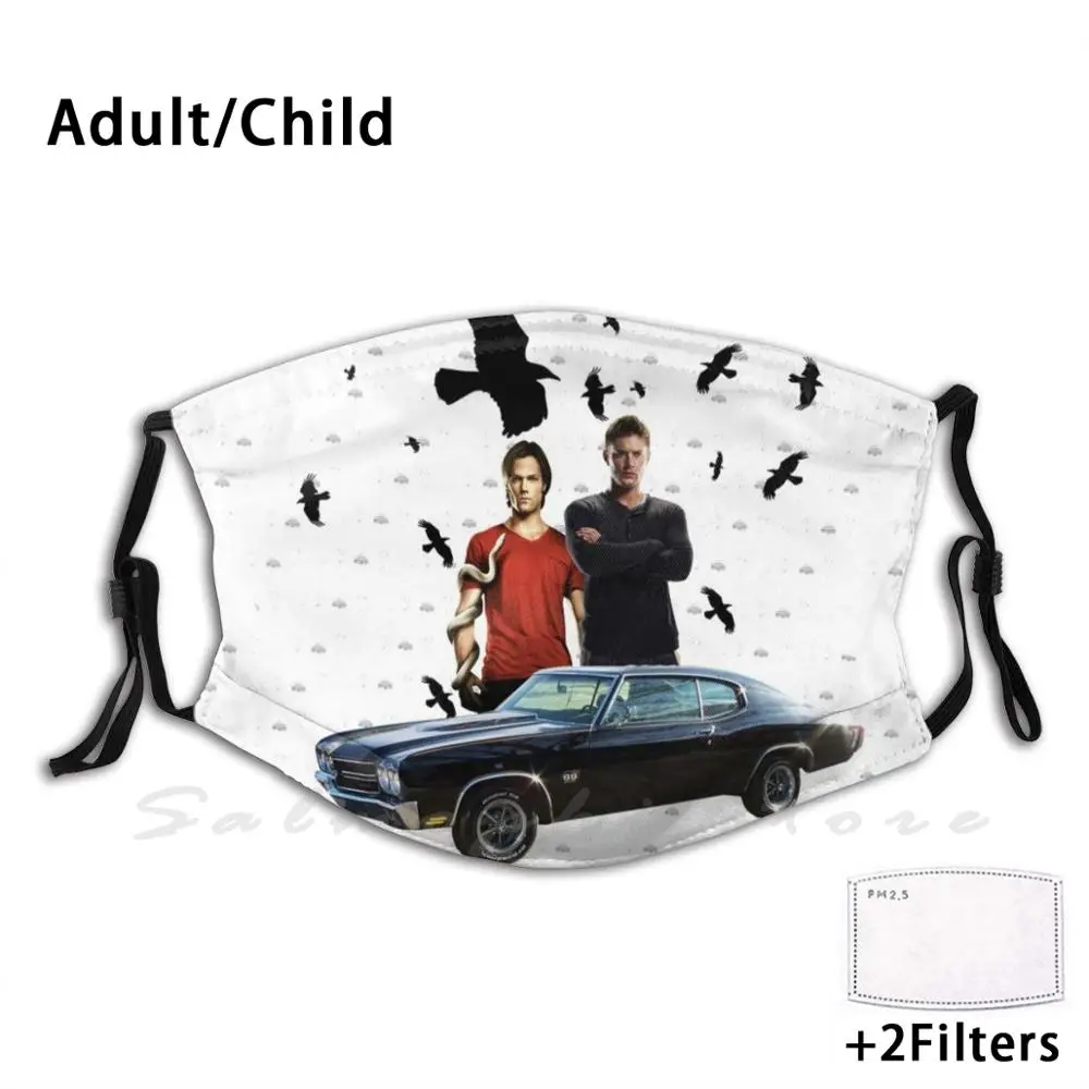 Маска сверхъестественная 11 сверхъестественных Дина Сэм Винчестер Бобби