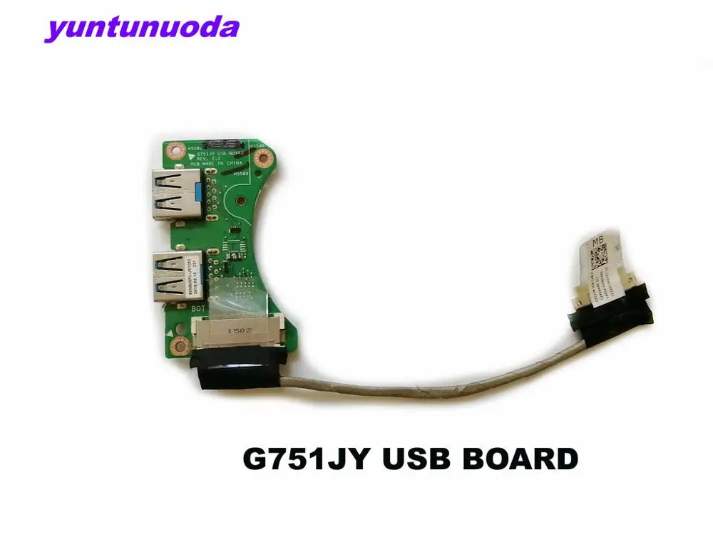 

Original for ASUS G751 G751JT G751JM G751JY G751JL G751JY USB BOARD tested good free shipping