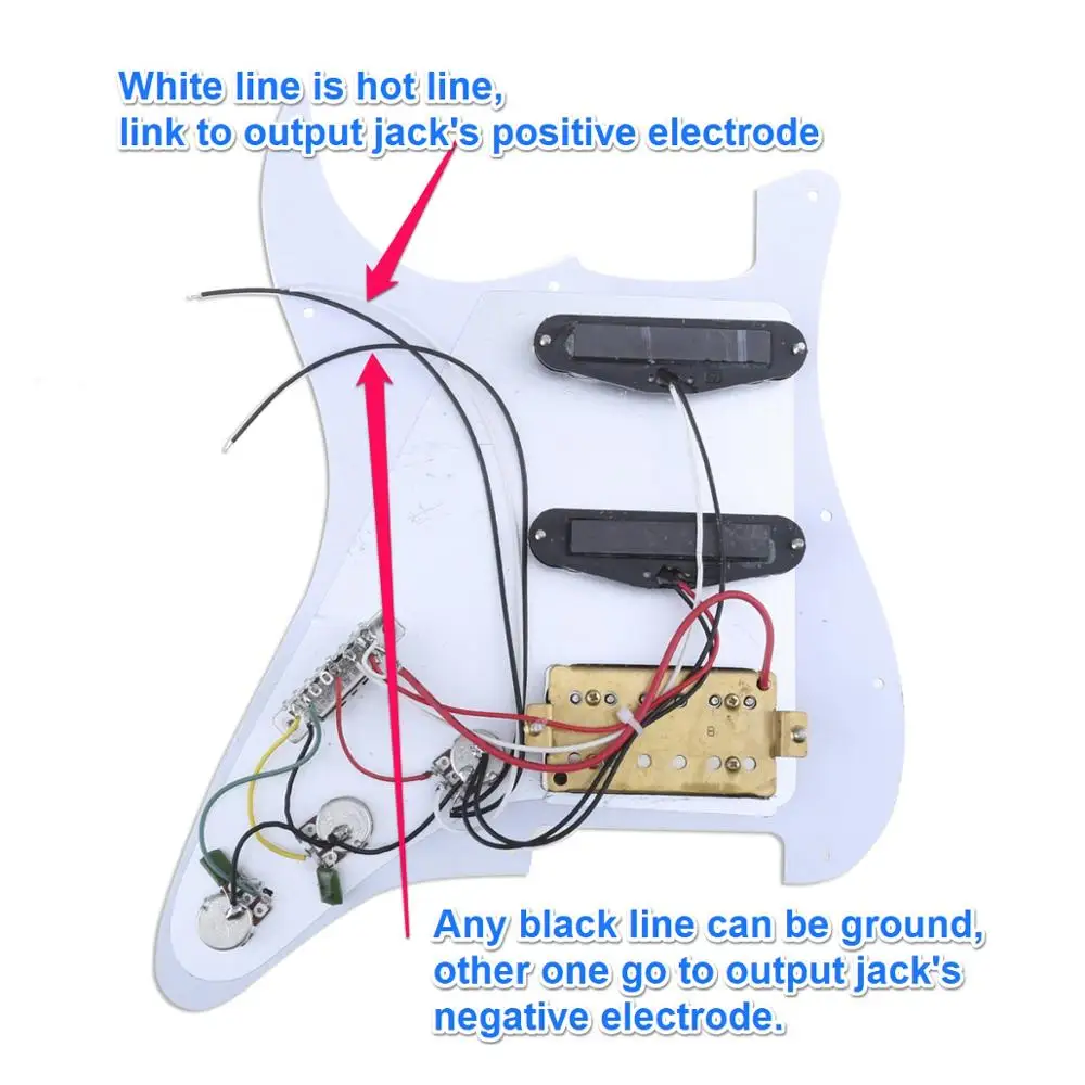 Мусикулярный набор для гитары Strat с 11 отверстиями|Детали и аксессуары гитар| |