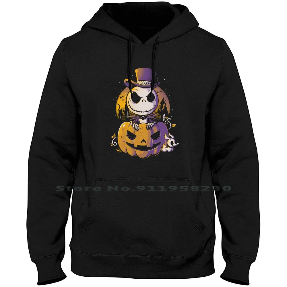 

Spooky Magic Men Women Hoodie Pullover Sweater 6XL Big Size Cotton Halloween Pumpkin Wizard Horror Castle Night Magic Owl Ok