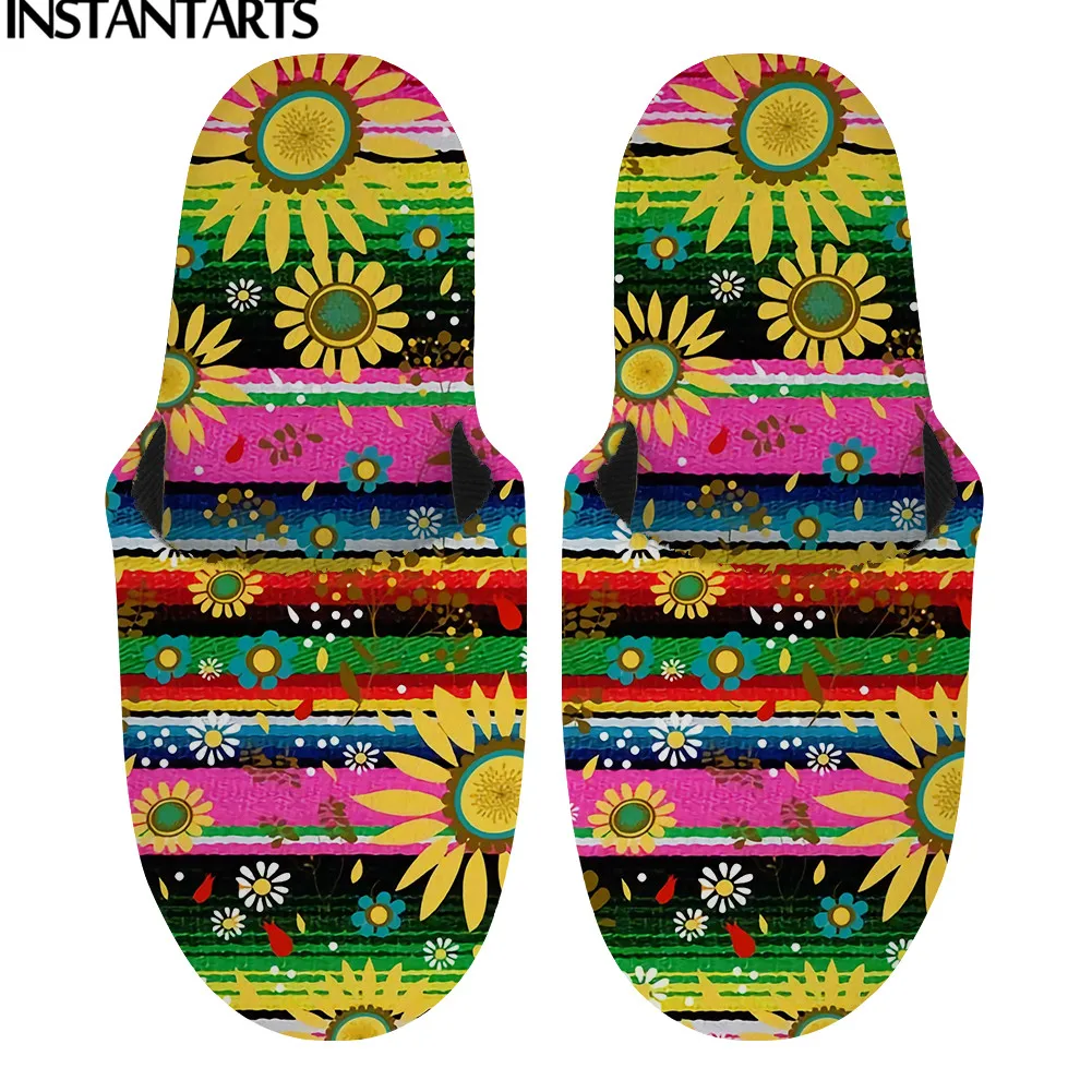 

Тапочки унисекс в стиле ретро для дома и улицы, из хлопка