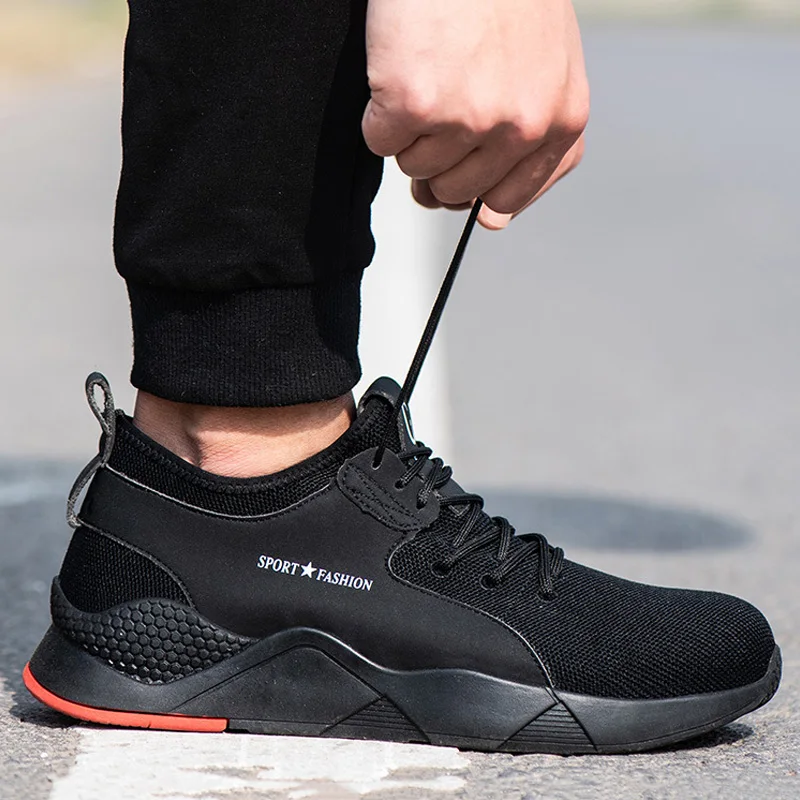 Новинка 2019 мужские ботинки со стальным носком военные рабочие и защитные Мужская