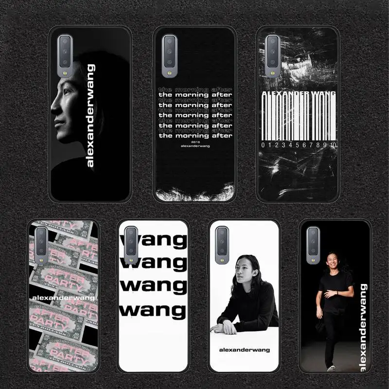 

Fashion Brand Alexander Wang Phone Case For Samsung A51 Galaxy A10 A20 A30S A40 A50 A51 A70 A71 Note 8 9 10 Coque Set